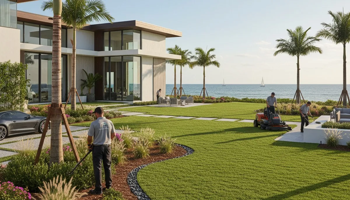 West Palm Beach, FL landscaping service for lawn care and property maintenance
