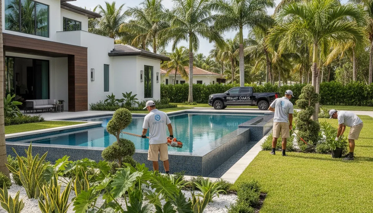 West Palm Beach, FL landscaping services for lawn care and outdoor property maintenance