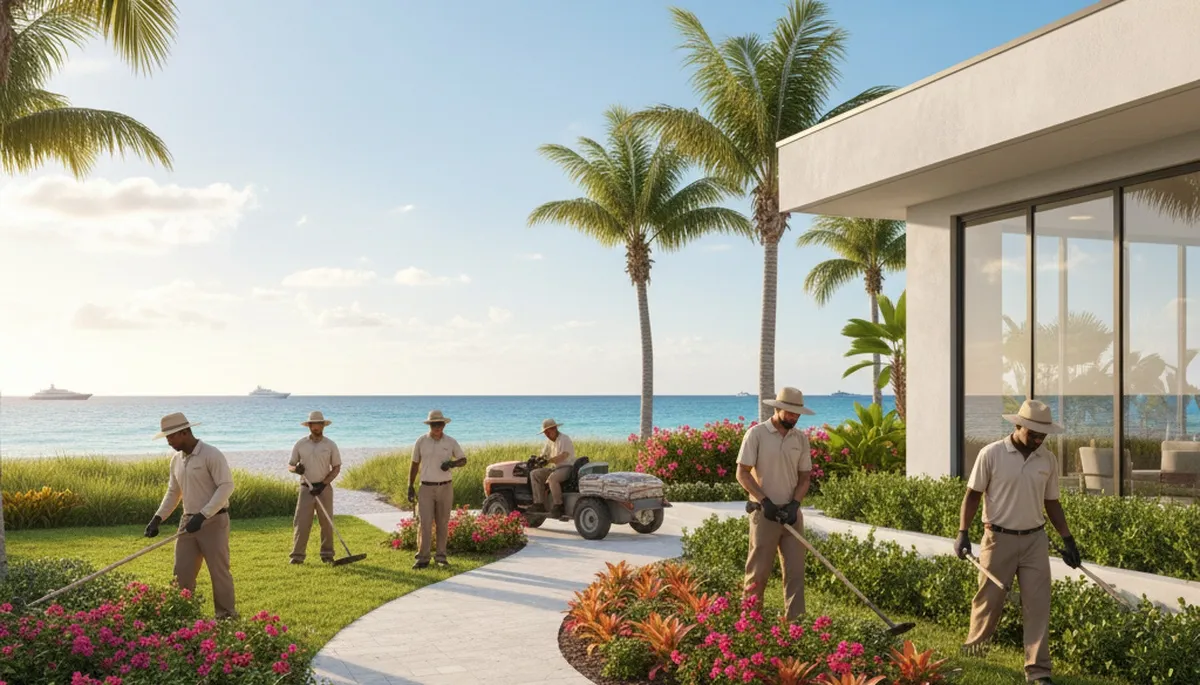 West Palm Beach, FL landscaping service for lawn care and yard maintenance
