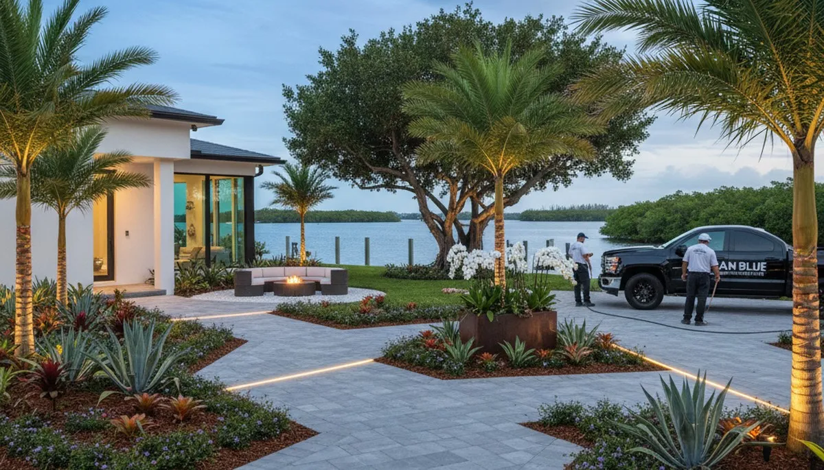 West Palm Beach, FL landscaping service for lawn care and yard maintenance